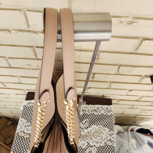 Euc Coach Lexy Tan Signature Leather Shoulder Bag Purse - Picture 9 of 17